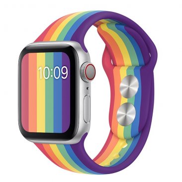 PrideOutlet Jewelry Apple Watch Band LGBT Rainbow Design